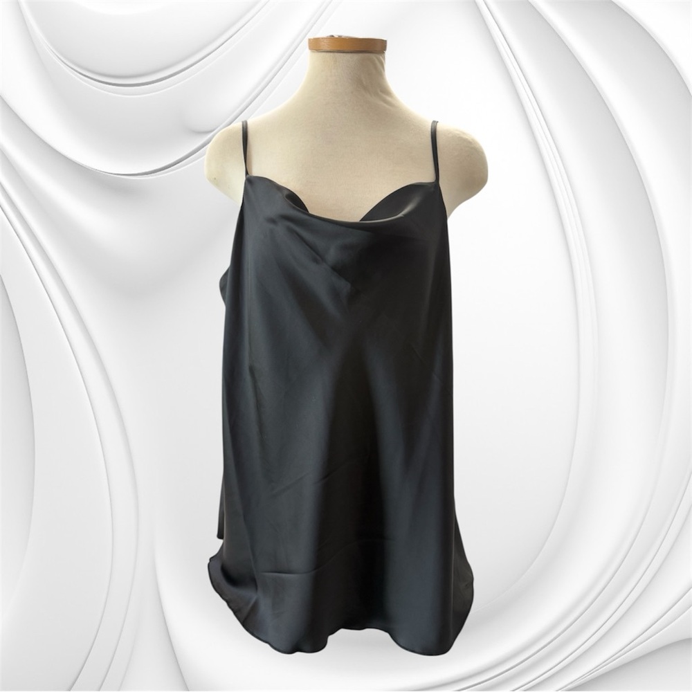 Sleek Black Women's Camisole Top